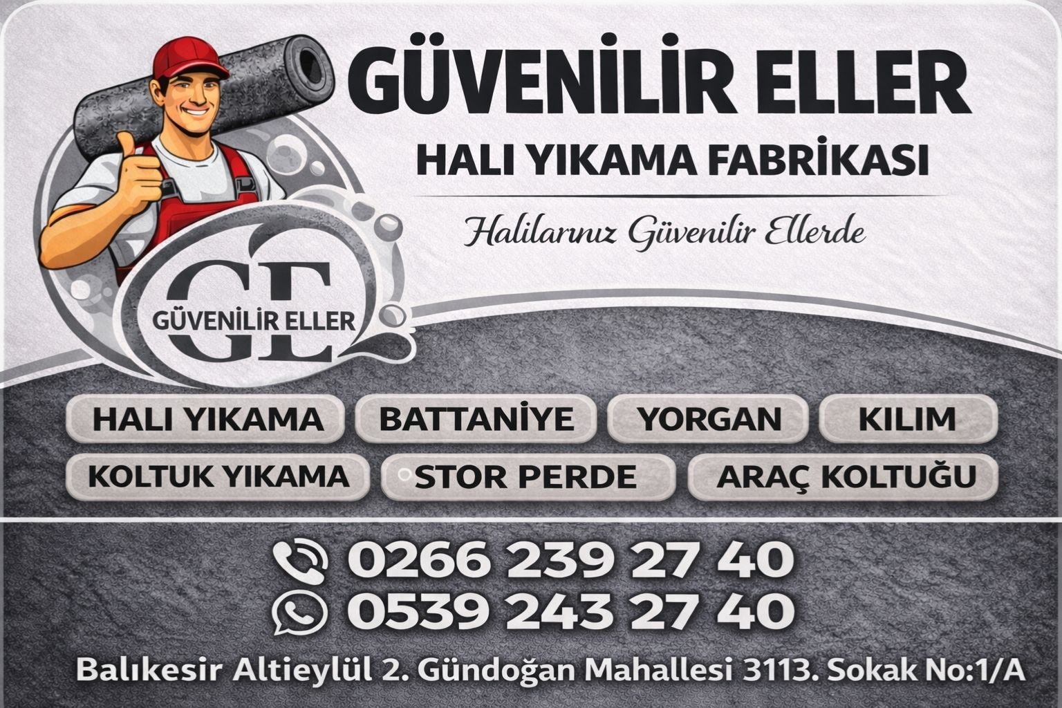 Balıkesir Halı Yıkama Fiyatları